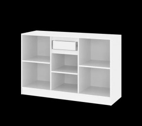 Тумба ТВ малая Парус (Белый/Графит) в Кудымкаре - kudymkar.mebel24.online | фото 5