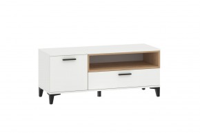 Тумба ТВА НМ 013.42 "Bergen" (Белый/Дуб бунратти) в Кудымкаре - kudymkar.mebel24.online | фото 2