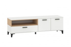 Тумба ТВА НМ 013.44 "Bergen" (Белый/Дуб бунратти) в Кудымкаре - kudymkar.mebel24.online | фото