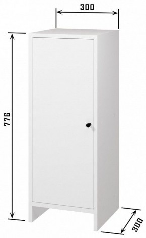 Тумбочка Квадро в Кудымкаре - kudymkar.mebel24.online | фото 3