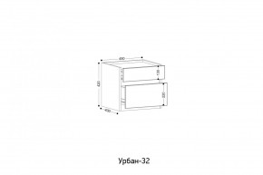 УРБАН- 32 Тумба в Кудымкаре - kudymkar.mebel24.online | фото 2
