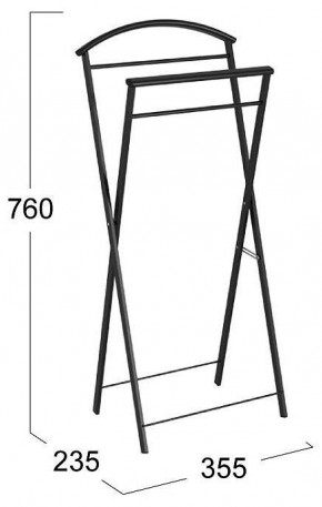 Вешалка для костюма Контур в Кудымкаре - kudymkar.mebel24.online | фото