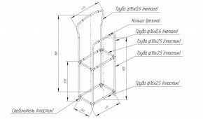 Вешалка для костюма SHT-SUR3 в Кудымкаре - kudymkar.mebel24.online | фото 6