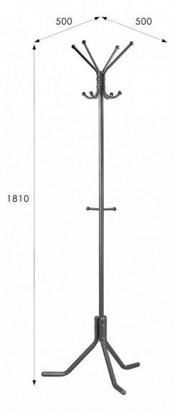 Вешалка напольная Пико 3 в Кудымкаре - kudymkar.mebel24.online | фото 7