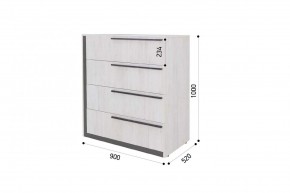 ВИНТЕР - 8 Комод 4 ящика в Кудымкаре - kudymkar.mebel24.online | фото 4