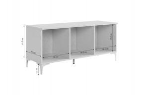 ЗЕФИР Гостиная К1 (белое дерево/белый муар) в Кудымкаре - kudymkar.mebel24.online | фото 4
