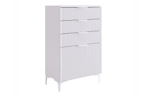 ЗЕФИР Комод (белый муар) в Кудымкаре - kudymkar.mebel24.online | фото