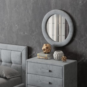 Зеркало круглое Ronda в ткани велюр Enigma в Кудымкаре - kudymkar.mebel24.online | фото 11