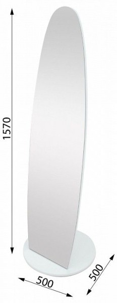 Зеркало напольное Стелла в Кудымкаре - kudymkar.mebel24.online | фото 8