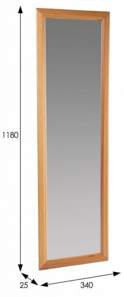 Зеркало настенное Селена в Кудымкаре - kudymkar.mebel24.online | фото 3
